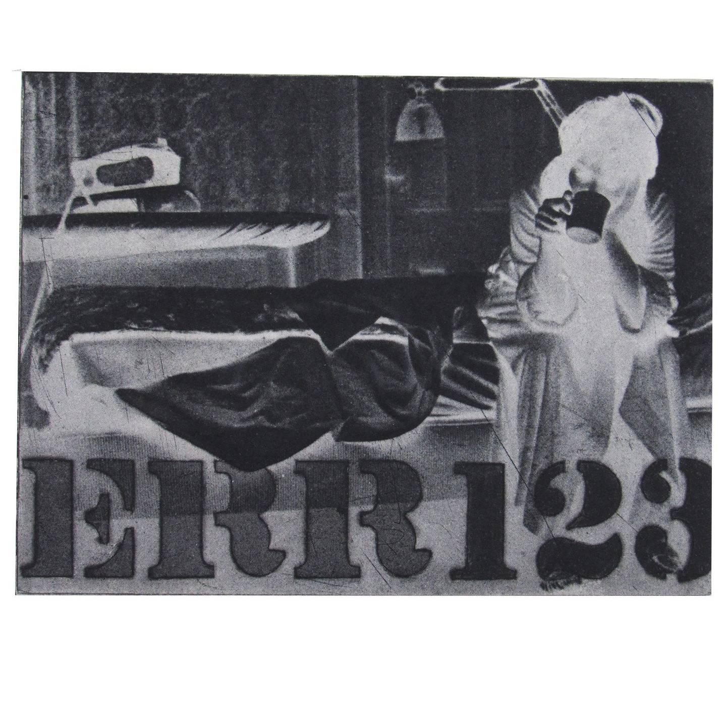 Robert Indiana 'Err 123'  Framed Etching and Photogravure