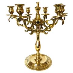 Fantastic Eastern European Six-Arm Candelabra, circa 1780