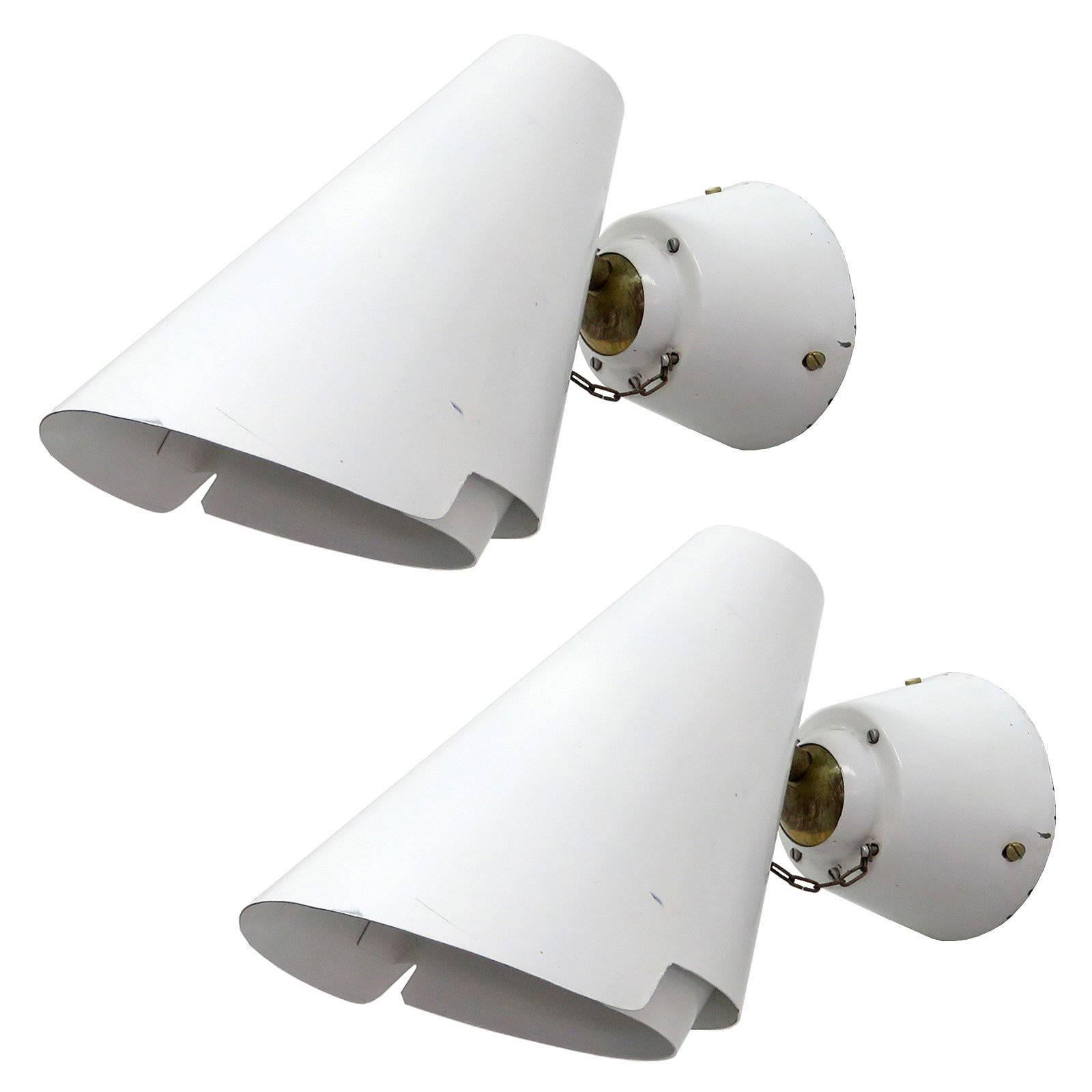 Pair of Paavo Tynell Wall Lights, Model 2351