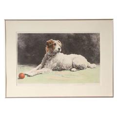 "Ready" By Herbert Dicksee, Hand Colored Aquatint 12