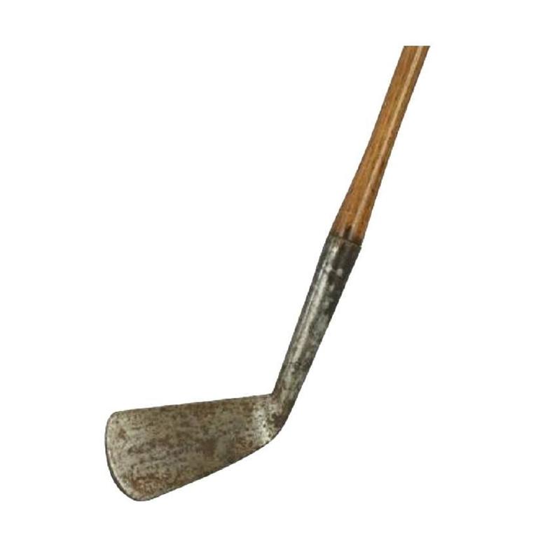 Vintage Hickory Shafted Forgan Golf Club, Iron For Sale at 1stdibs