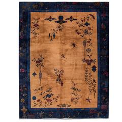 Captivating Superb Antique Chinese Art Deco Rug