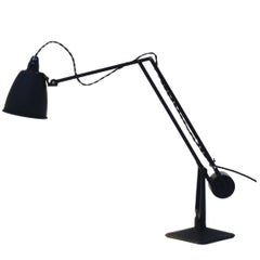 Vintage Hadrill and Horstmann Counterpoise Industrial Desk Lamp, England, circa 1948