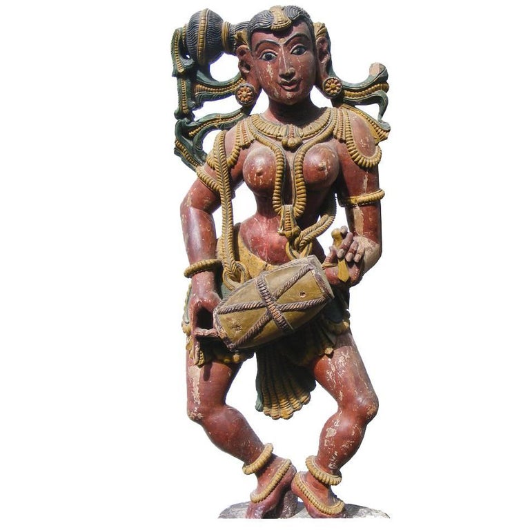 18th Century Hindu Deity Statue For Sale