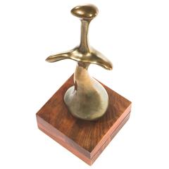 Modern Bronze Sculpture by Clarence Teed, circa 1960s 7