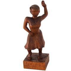 Carved Dancing Figure 8