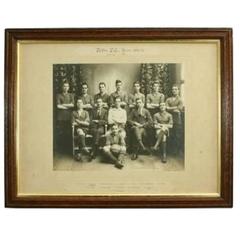 Vintage Football Team Photograph, Roftla F.C 10