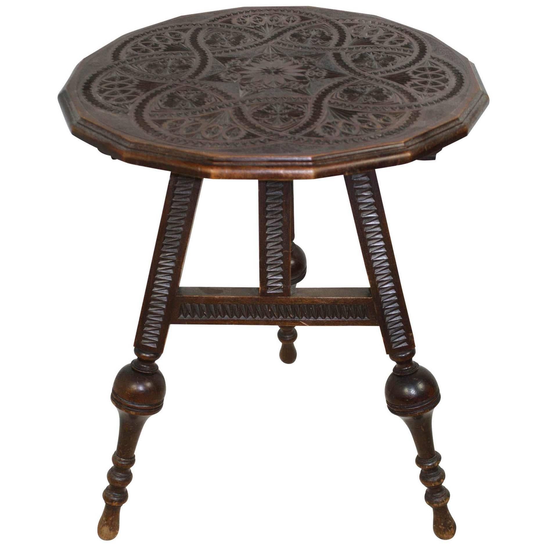 Dutch Tilt-Top Table, circa 1880