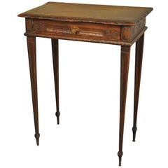 French 19th Century Louis XVI Style Side Table or End Table 1