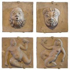 Edgar Miller Tile Reliefs