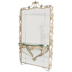 SPECIAL SUMMER PRICE - Cristal Art, Scenographic Mirror, 1956 10
