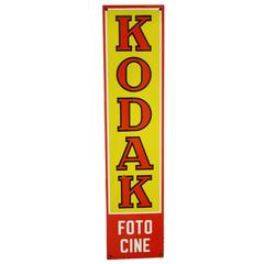 Enamel Sign Kodak, 1950s