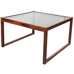 Mid Century Glass Top Coffee Table 5