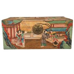 Vintage Chinese Wedding Trunk