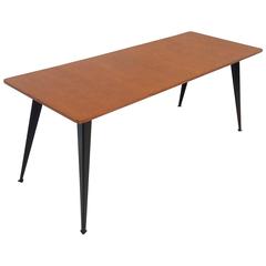 Rare Willy Van Der Meeren Dining Table for Tubax, 1954, Belgium 10