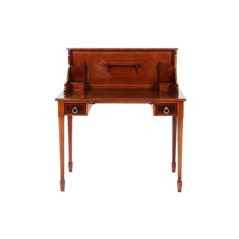 Antique French Sheraton Style Writing Desk Circa 1910 At 1stdibs