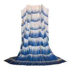 Cape Assembled of Parts of White and Blue Porcelain, 2007