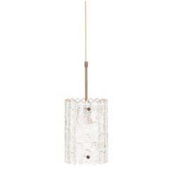 Mid-Century Modern Pendant Lightin Cristal by Carl Fagerlund