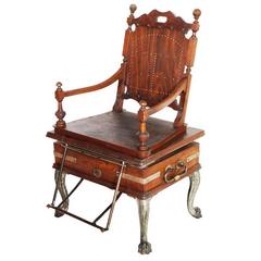 Rarity 19th Century Josef Florenz Wien Massage Armchair Born Operated Steam 2