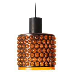 Pendant Light, Orange Acrylic Glass, 1970 12