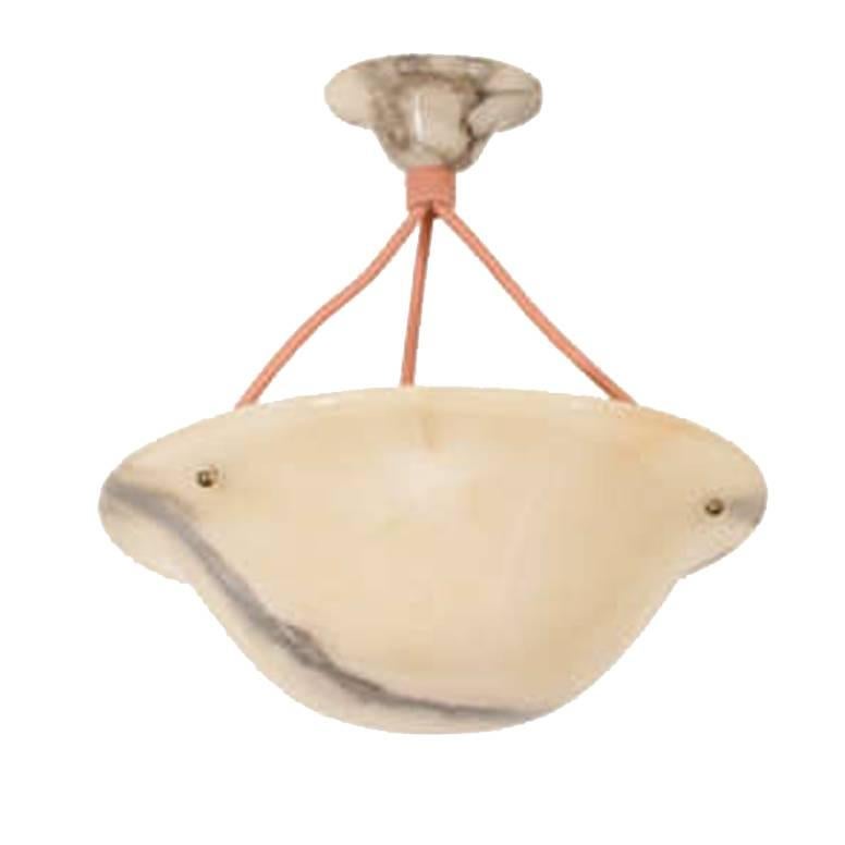 Alabaster Light Fixture