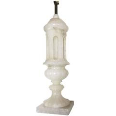 Large Alabaster Table Lamp 5