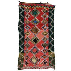 Boho Chic Vintage Berber Moroccan Rug with Modern Tribal Design 9
