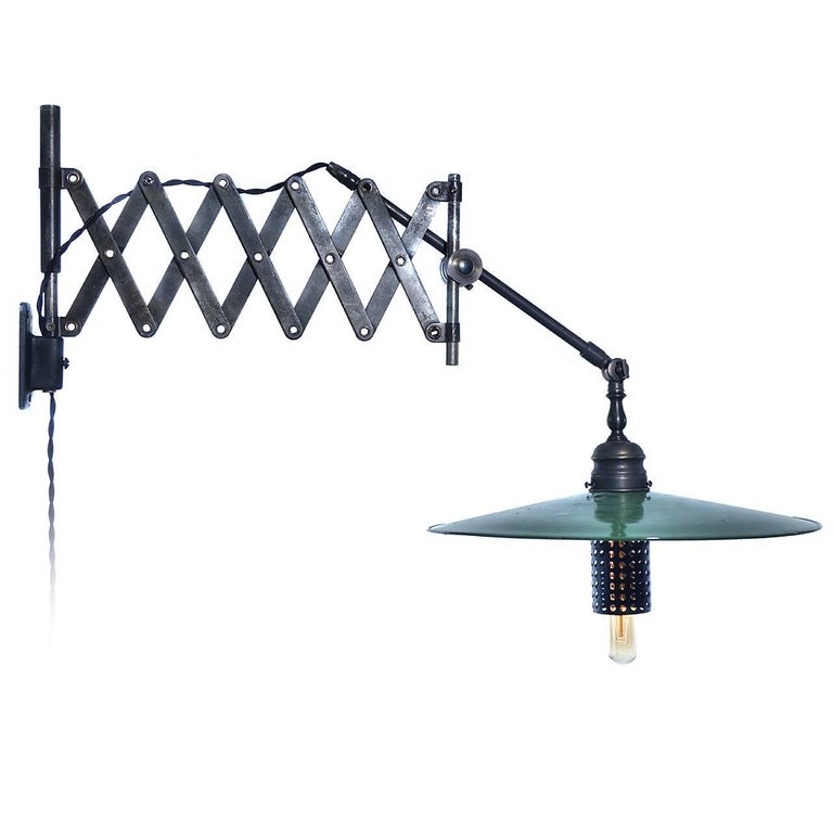 Articulated Scissor Desk Lamp at 1stDibs