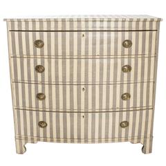 Striped Bow Front Chest 7