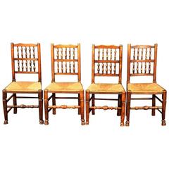 English Spindle-Back Chairs 5