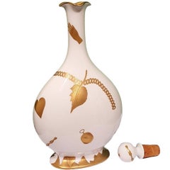 20th Century Porcelain Bottle by Gio Ponti