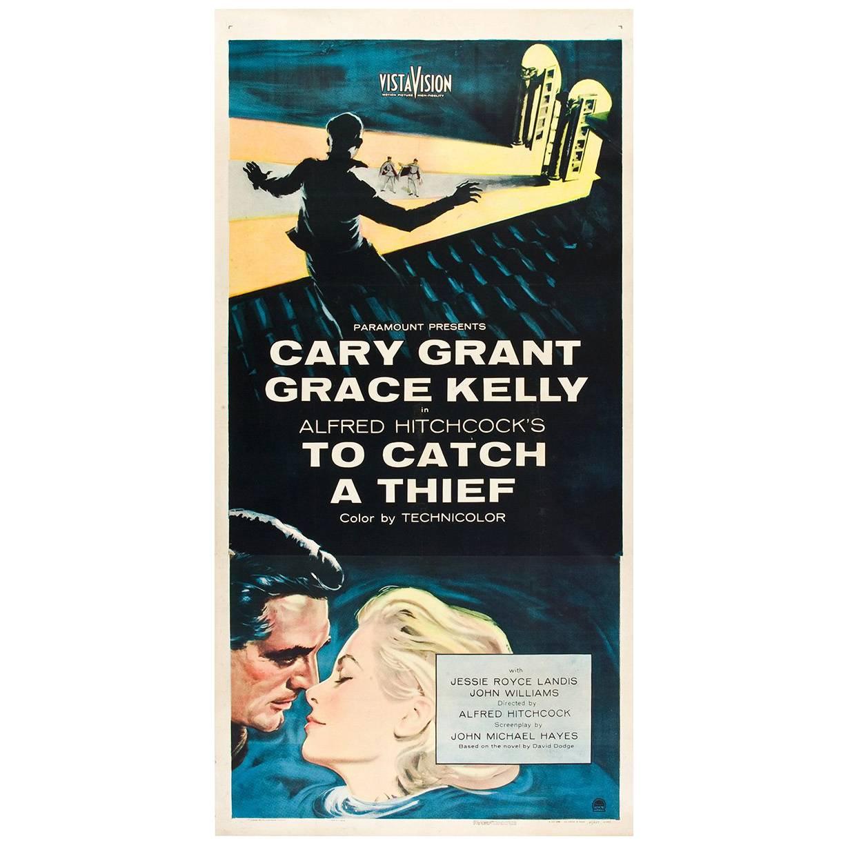 "To Catch A Thief" Film Poster, 1955