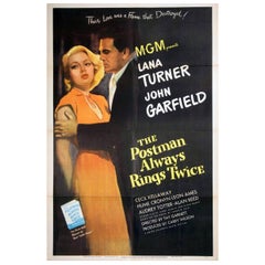 "The Postman Always Rings Twice" Film Poster, 1946