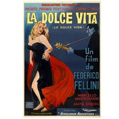 "La Dolce Vita" Film Poster, 1960