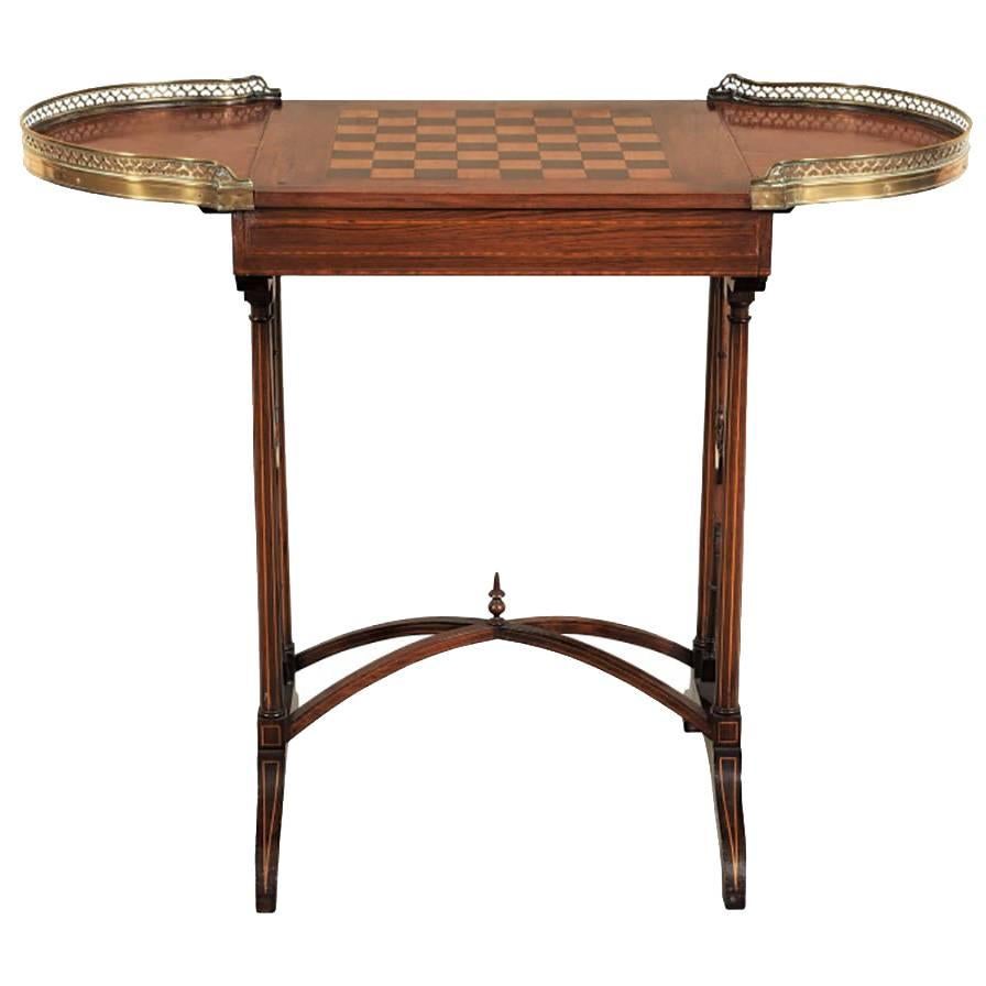 Regency Style Games Table