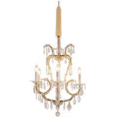1920s Maria Theresien Stil Chandelier, Original 2