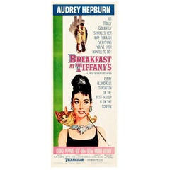 Retro "Breakfast At Tiffany's" Film Poster, 1961