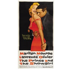 "The Prince And The Showgirl" Film Poster, 1957