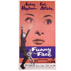 Used "Funny Face" Film Poster, 1957