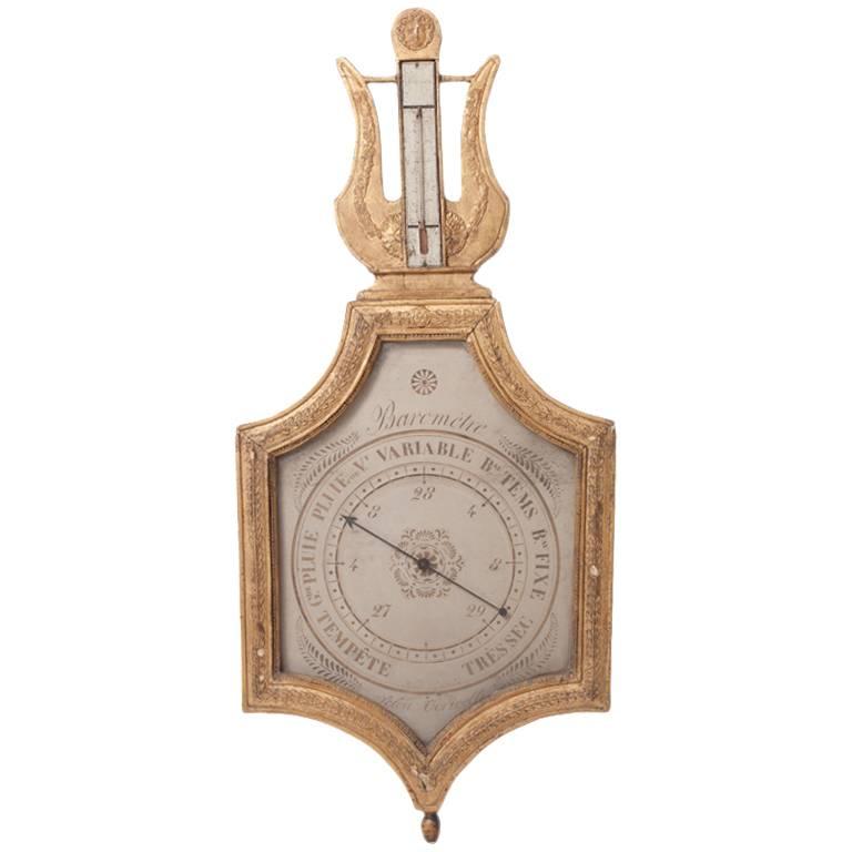 Early 19th Century Barometer "Selon Toricelli"