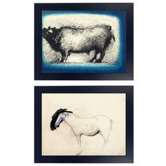 Pair of Marino Marini Lithographs 4
