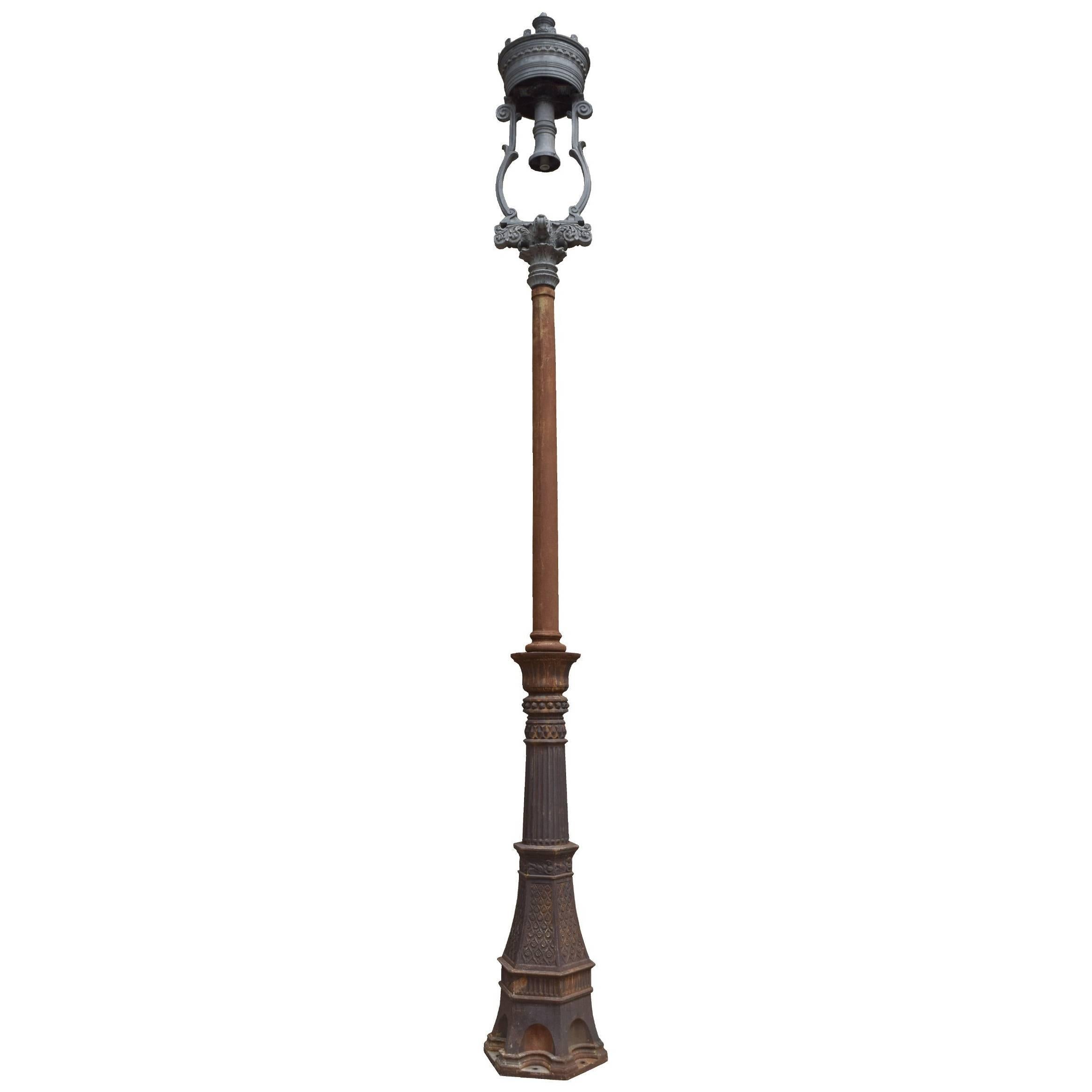 Original Lamp Post from the World's Columbian Exposition, 1893