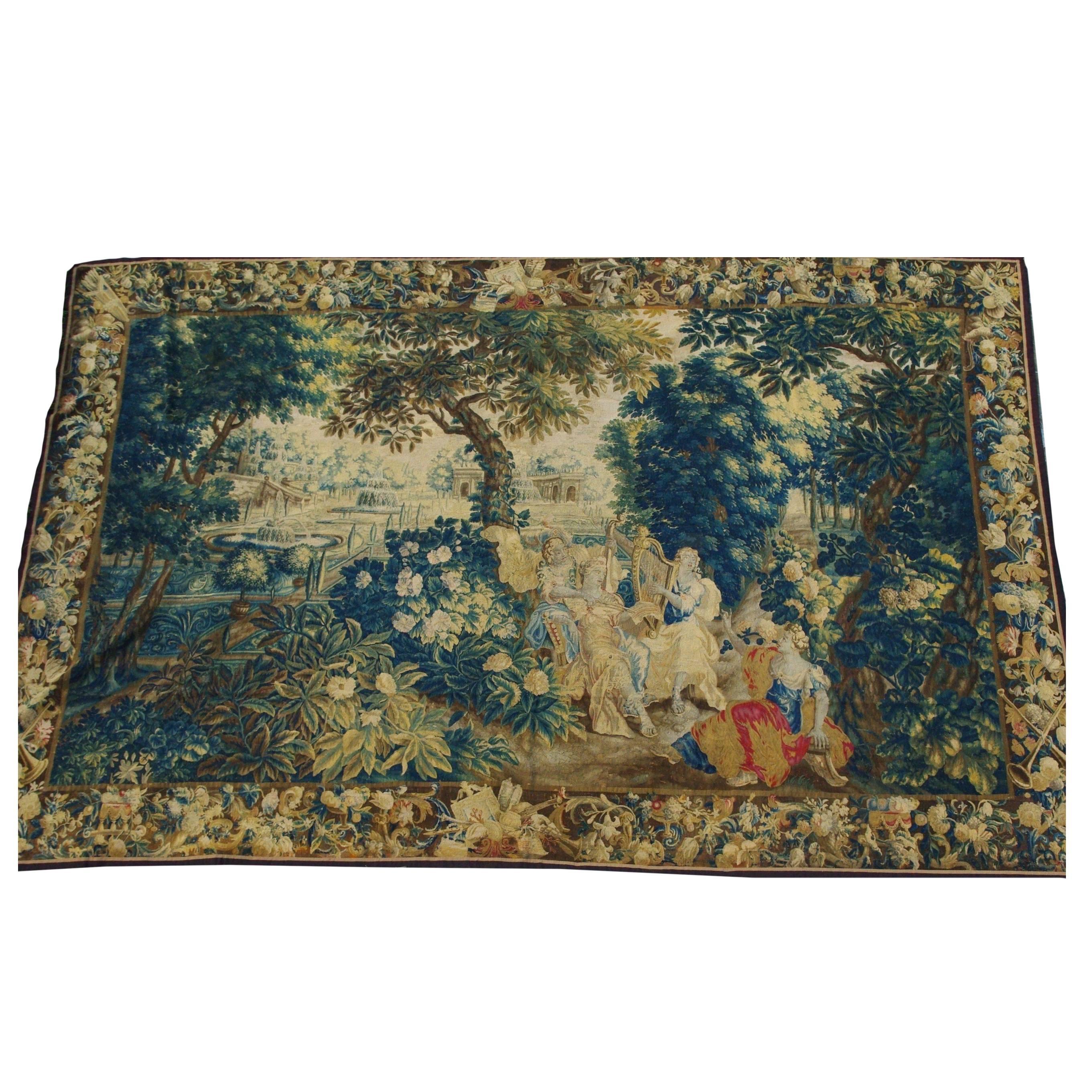 Brussels Tapestry, 17th Century For Sale