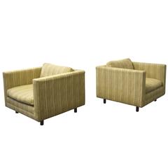 Harvey Probber Cube Lounge Chairs