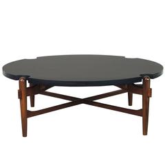 Cut-Out Coffee Table Attributed to Greta Grossman