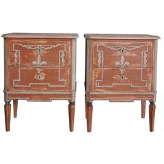 Pair of Gustavian Chests from Scandinavia