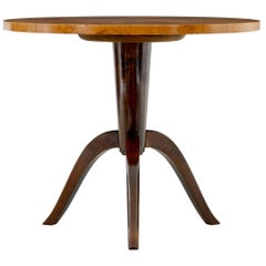 1950s Later Deco Swedish Birch Occasional Table