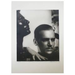 Douglas Fairbanks Jr. Silver Gelatin Portrait by George Hurrell, Limited Edition 3