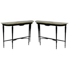 Pair of Elegant Italian Consoles