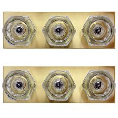 Pair of Cubic Wall Lights by Peill & Putzler 6